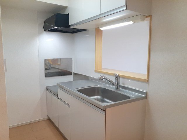 メゾンビューⅡのキッチン|使いやすいキッチンです