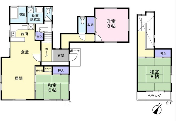 【間取り】 | 伊豆急伊豆高原　戸建