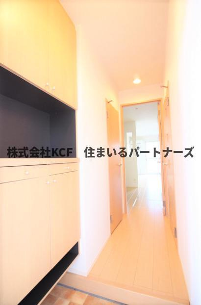 グリーンハイツKの玄関|落ち着いた玄関です
