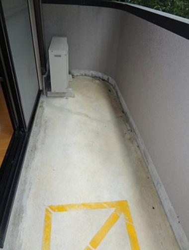 グリーン花水木Ⅱのバルコニー|バルコニー付きです