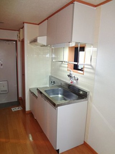 グリーン花水木Ⅱのキッチン|使いやすいキッチンです