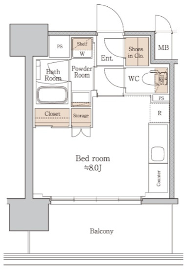 【間取り】 | ジオエント梅田北リバーフロント