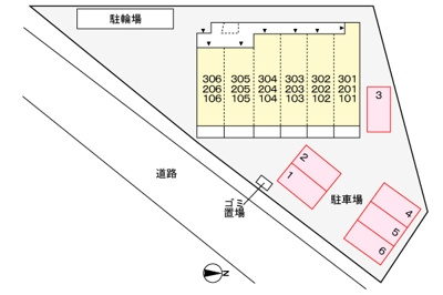 【区画図】 | ヒカルサ京都山科大宅