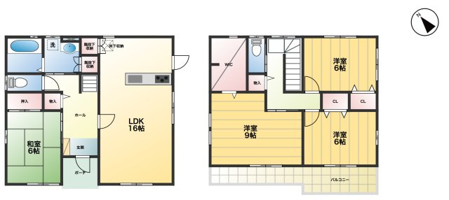 【間取り】 | 鴻巣市稲荷町　中古戸建