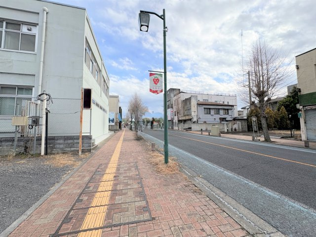 【前面道路含む現地写真】 | 真岡市台町土地