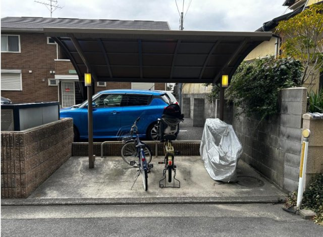 【チクバコート】　堺市北区1棟収益マンション　の駐輪場
