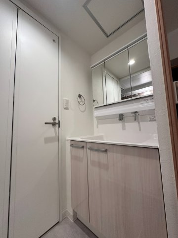 マンションときわ台の洗面所