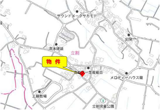 よかタウン／合志市合生2期／1号棟の地図