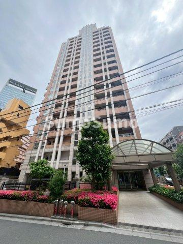 ファミール新宿グランスィートタワーの外観|きれいな外観です