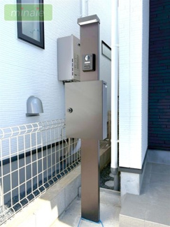 【玄関】 | 菅野駅3分　本八幡駅13分　3路線利用可　菅野2　全3棟　3号棟 | 販売現地（2026.02.09撮影）