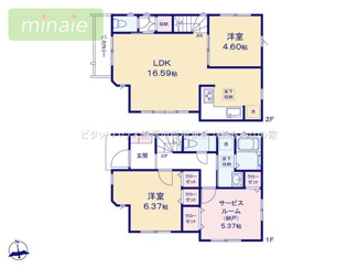 【間取り】 | 菅野駅3分　本八幡駅13分　3路線利用可　菅野2　全3棟　3号棟