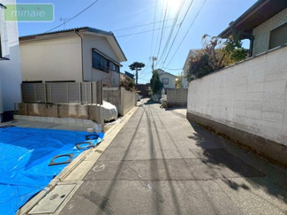 【前面道路含む現地写真】 | 菅野駅3分　本八幡駅13分　3路線利用可　菅野2　全3棟　3号棟 | 販売現地（2026.02.09撮影）