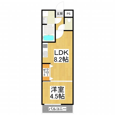 【間取り】 | フジパレス深井水賀池