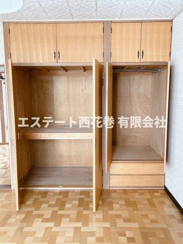 小田島貸家の収納