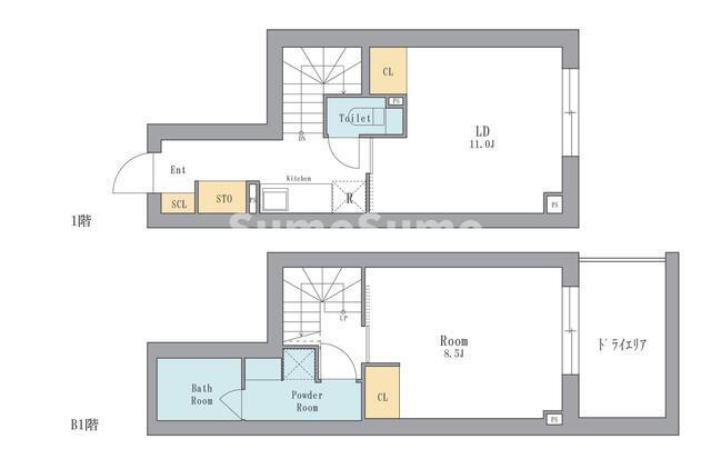 LEGALAND駒沢大学ANNEXの間取り| 