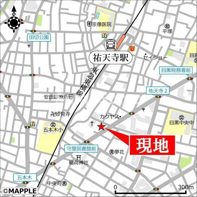 ゆうハウスの地図| 