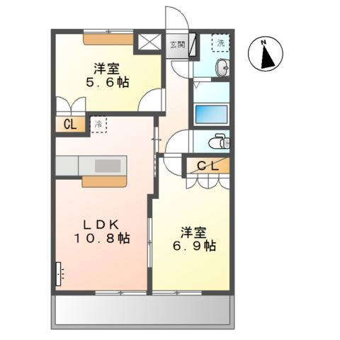 apartment 下飯野