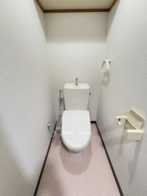 【トイレ】 | ディアコート津田 | 落ち着いた色調のトイレです
