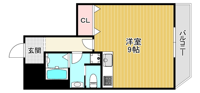 【間取り】 | パーク・ヴェール新森