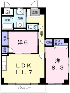 【間取り】 | シエル青山