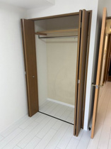 収納もある玄関です