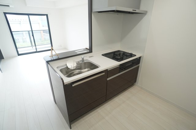 菊池郡菊陽町大字津久礼の賃貸マンションのキッチン