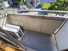 陽当たり良好なバルコニーです