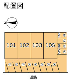 【第二セダーマンション】　静岡県沼津市1棟収益マンションの区画図