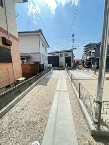 CASA横手E棟の駐車場