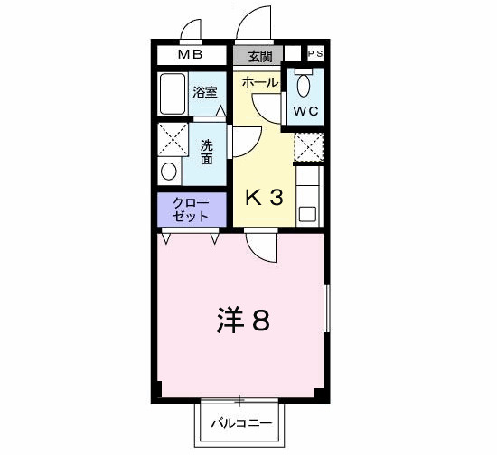 【間取り】 | シャトー長尾