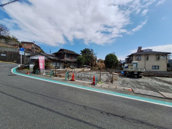 AG-HOUSE　竹の上　A棟の前面道路含む現地写真|前面道路含む現地(2026年3月撮影)