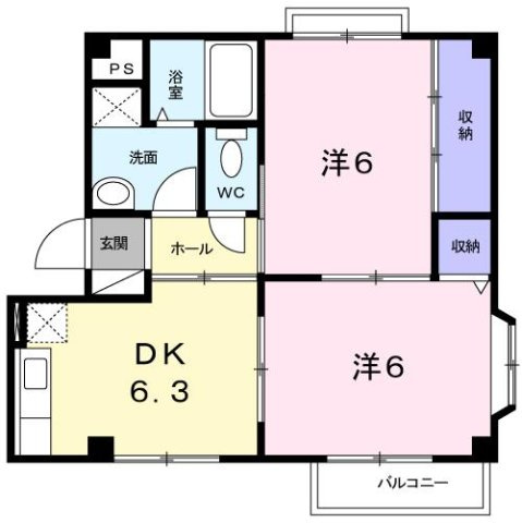 【間取り】 | ヴィクトワール本城
