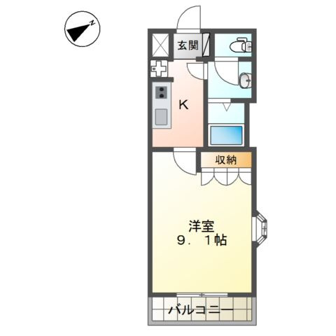 【間取り】 | アムールハイツおおば