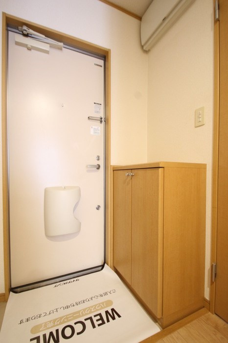 CasaJR箱崎　A棟の玄関