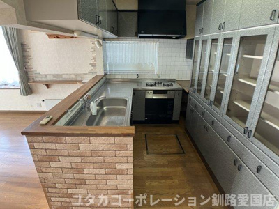 【キッチン】 | 文苑4丁目41-2、3売家 | 対面キッチン！収納もたくさん♪