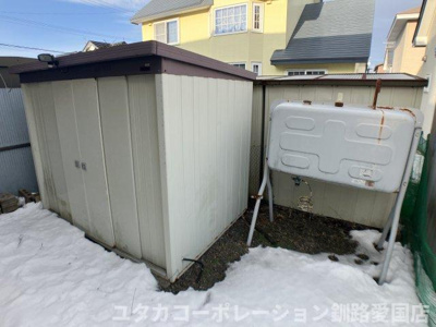 【設備】 | 文苑4丁目41-2、3売家 | 物置×灯油タンク有り★