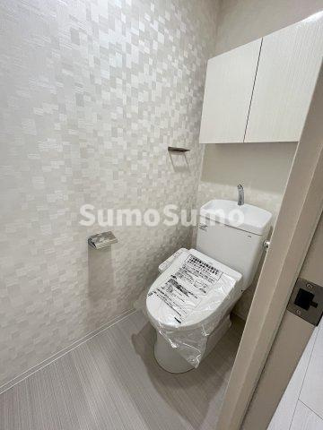 COCOCUBE GRANDE学芸大学のトイレ|落ち着いたトイレです
