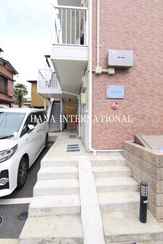 レオパレスクリエイトコーポ２のエントランス|玄関前(^O^)