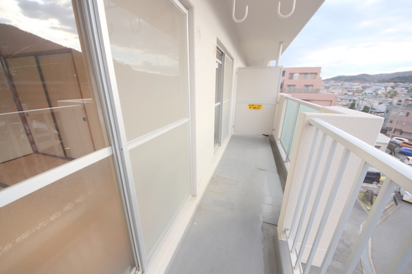 タラ生駒Ⅰのバルコニー