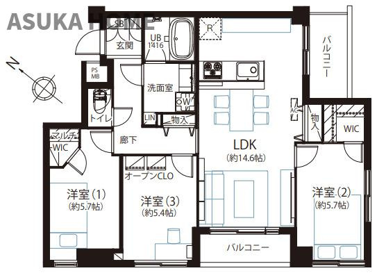 ネオハイツ楠町