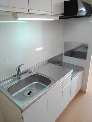 【キッチン】 | ホワイトルーム老津 | 使いやすいキッチンです