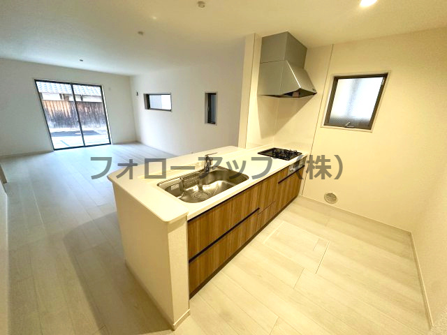 岸和田上町３期１号棟のキッチン|お料理しやすいキッチンです