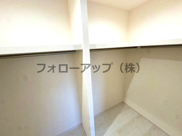 岸和田上町３期１号棟の収納|大きなものも収納できそうです