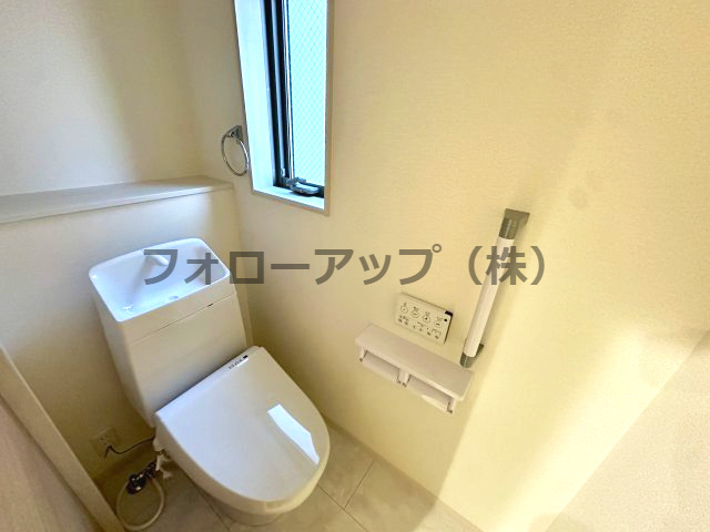 岸和田上町３期１号棟のトイレ|シンプルで使いやすいトイレです