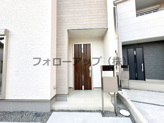 岸和田上町３期１号棟のエントランス