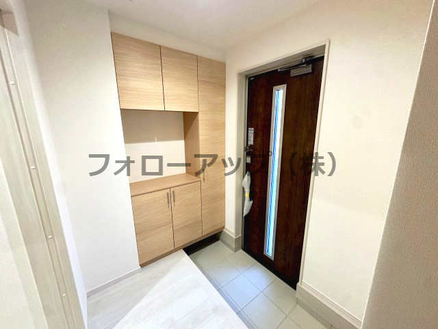 岸和田上町３期１号棟の玄関|きれいな玄関です