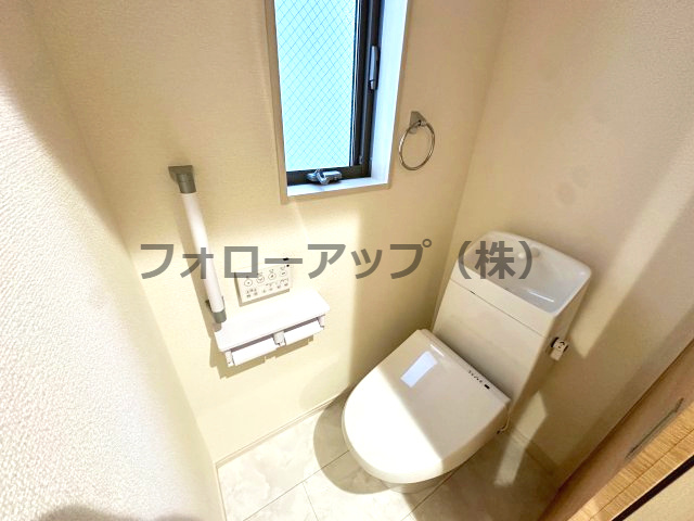 岸和田上町３期１号棟のトイレ|シンプルで使いやすいトイレです