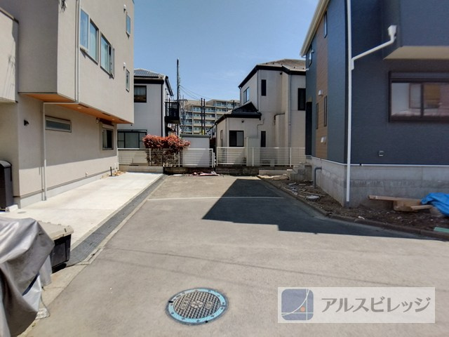 新築/立川市砂川町２丁目のその他|前面道路含む現地写真です