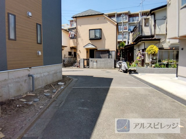 新築/立川市砂川町２丁目の前面道路含む現地写真|前面道路含む現地写真です