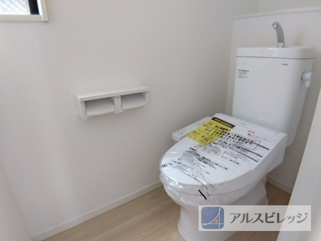 新築/立川市砂川町２丁目のトイレ|落ち着いた色調のトイレです